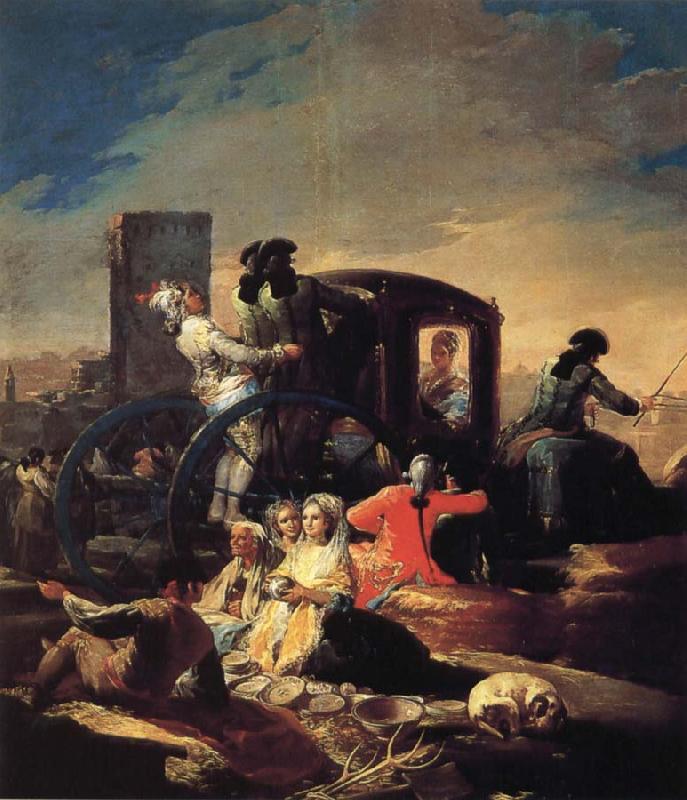 Francisco Goya Crockery Vendor Sweden oil painting art